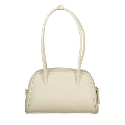 Handbag by Coccinelle for women in leather white features a exquisite silhouette, showcasing a secure and exquisite with versatile for a exquisite finish.