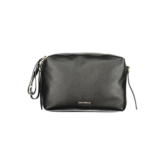 Coccinelle Borsa Heart Leather Handbag - Black
