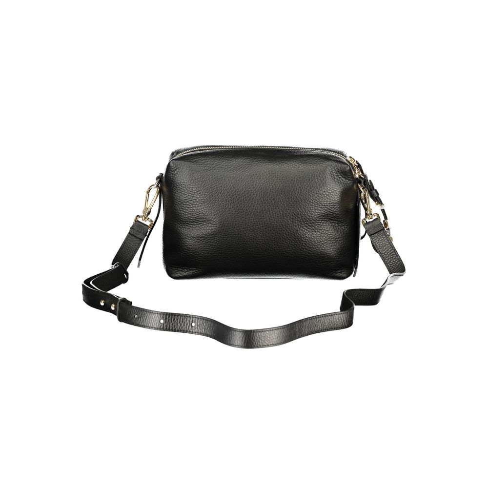 Coccinelle Borsa Heart Leather Handbag - Black