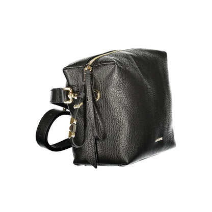 Coccinelle Borsa Heart Leather Handbag - Black