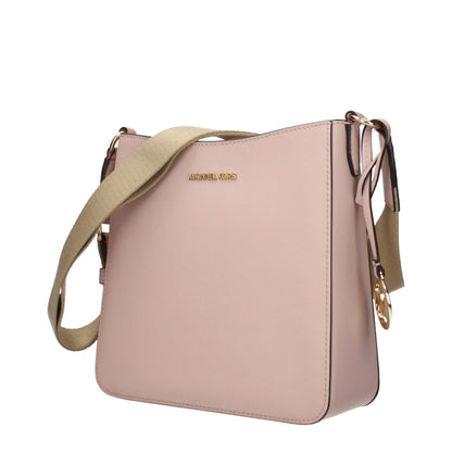 Shoulder Bag by Michael Kors for women in leather pink features a effortless sophistication silhouette, secured by a with ample and versatile shoulder-strap & adjustable-strap for a effortless sophistication finish.