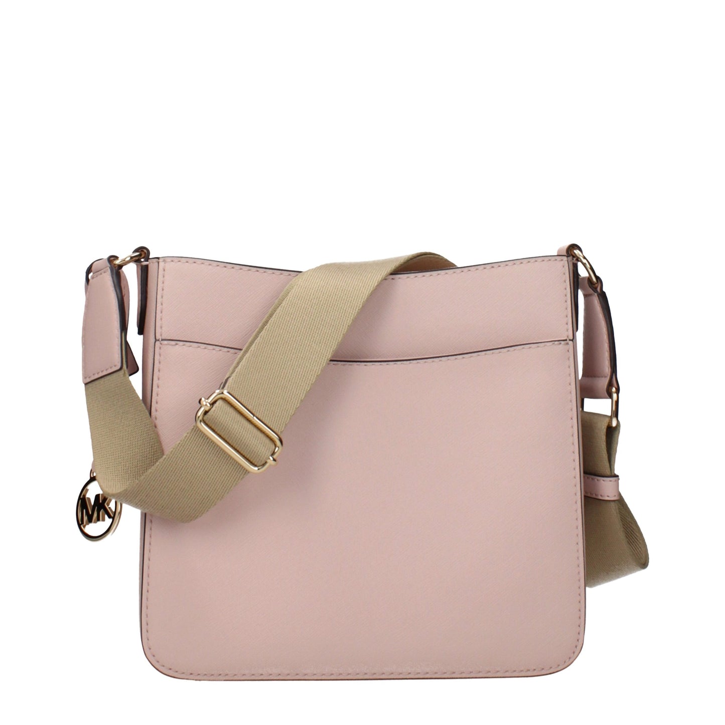 Shoulder Bag by Michael Kors for women in leather pink features a stately silhouette, showcasing a secure , ample , and stately shoulder-strap & adjustable-strap for a stately finish.