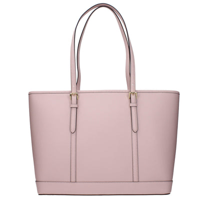 Shoulder Bag by Michael Kors for women in leather pink features a effortless sophistication silhouette, secured by a with ample and versatile shoulder-strap, adjustable-strap & handle for a effortless sophistication finish.