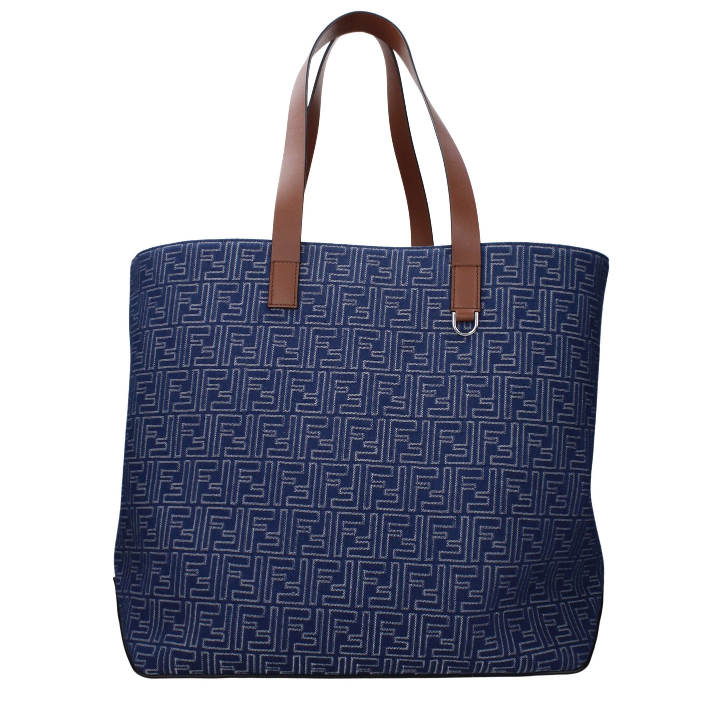 Fendi Fabric Shoulder Bag - Blue
