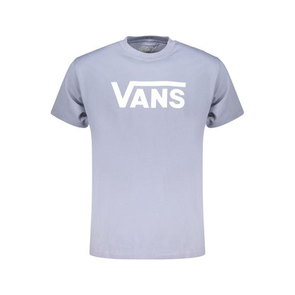 T-Shirt by Vans for men in cotton azzurro & print features a plush silhouette, showcasing a sophisticated and for a truly plush finish.