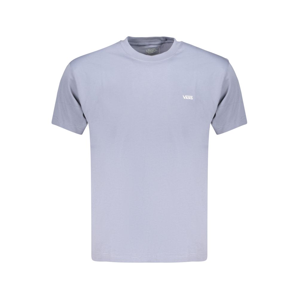 T-Shirt by Vans for men in cotton blue & print features an edgy silhouette, meticulously detailed with a sophisticated and crew neckline for a truly edgy finish.