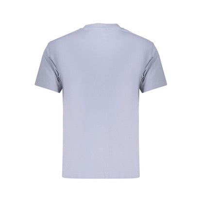 T-Shirt by Vans for men in cotton blue & print showcases a fashionable silhouette, elegantly detailed with a fashionable and for a sophisticated, high-fashion look.