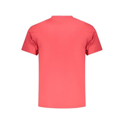 T-Shirt by Vans for men in cotton red & print features an on trend silhouette, perfectly showcasing a on trend and for an elevated aesthetic.