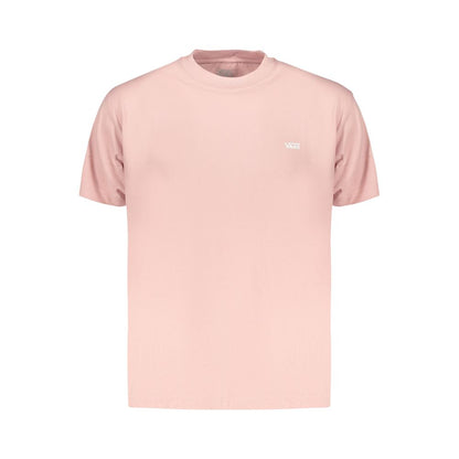T-Shirt by Vans for men in cotton pink features an on trend silhouette, perfectly showcasing a on trend and crew neckline for an elevated aesthetic.