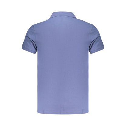 Polo Shirt by Timberland for men in cotton blue showcases a sharp silhouette, detailed with a refined and sharp for a sophisticated finish.
