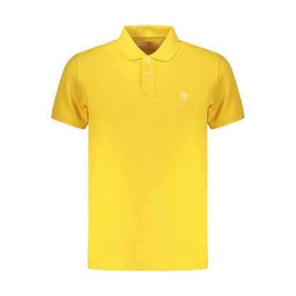 Polo Shirt by Timberland for men in organic cotton yellow & signature features a eye catching silhouette, showcasing a refined and for a eye catching finish.