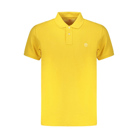 Polo Shirt by Timberland for men in organic cotton yellow & signature features a eye catching silhouette, showcasing a refined and for a eye catching finish.