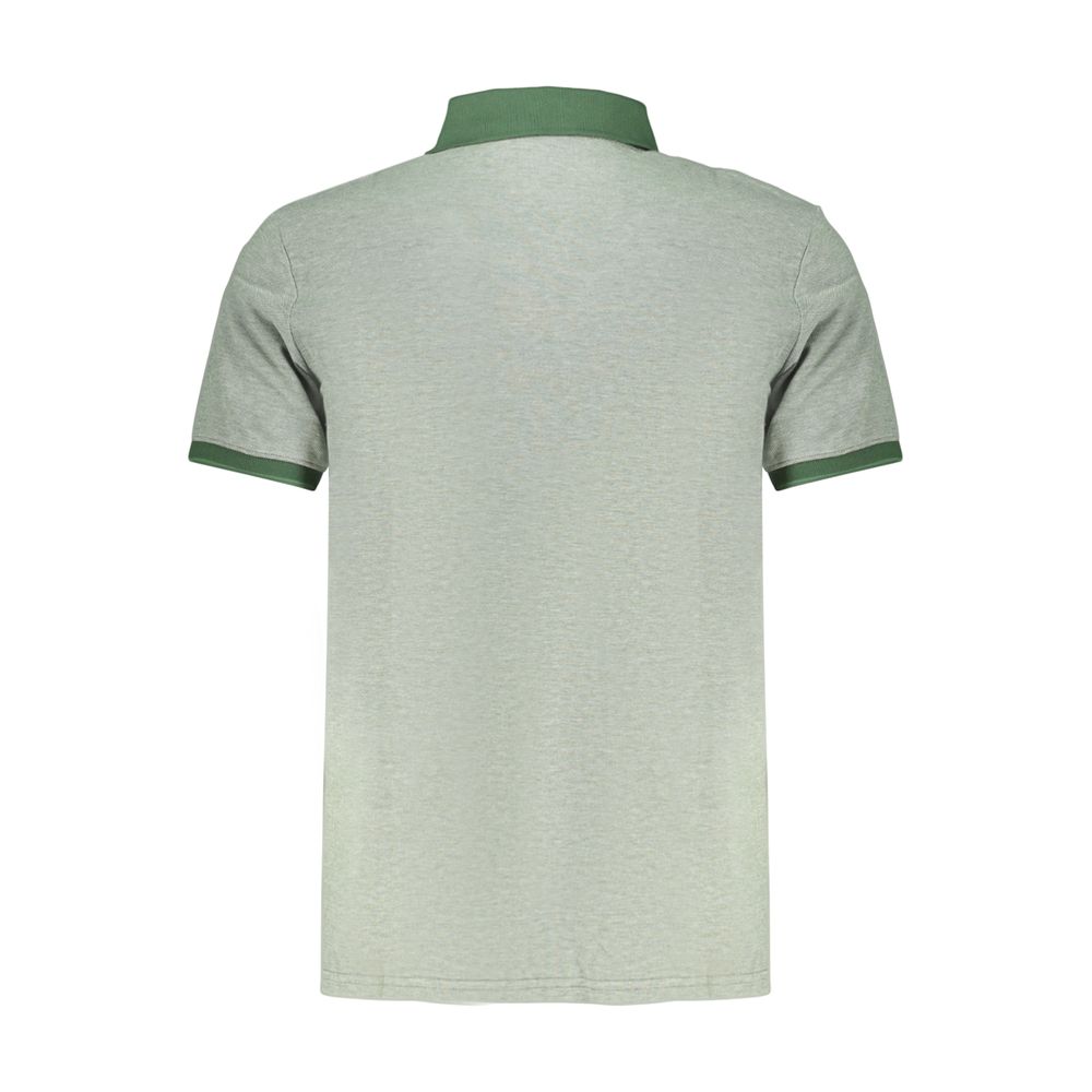 Polo Shirt by Timberland for men in cotton green showcases a sharp silhouette, detailed with a refined and sharp for a sophisticated finish.