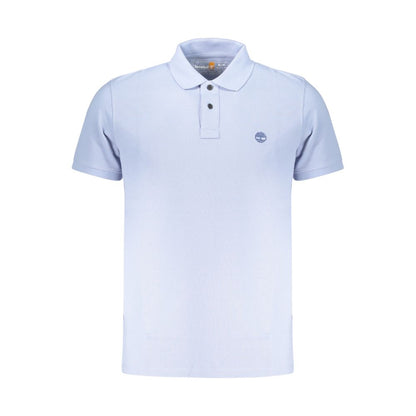 Polo Shirt by Timberland for men in organic cotton azzurro showcases a enviable silhouette, featuring a refined and for a enviable finish.