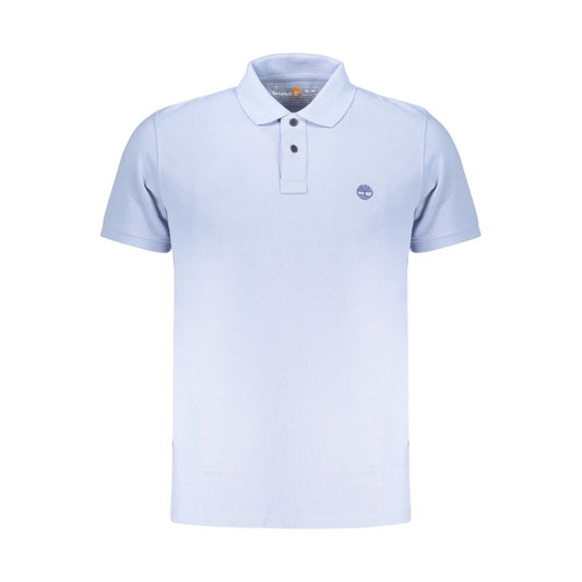 Polo Shirt by Timberland for men in organic cotton azzurro showcases a enviable silhouette, featuring a refined and for a enviable finish.