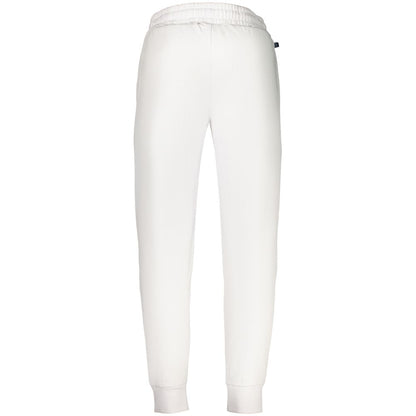 Joggers by Norway 1963 for men in cotton polyester white presents a tailored silhouette, showcasing a tailored athletic and long cut with a refined for a truly tailored aesthetic.