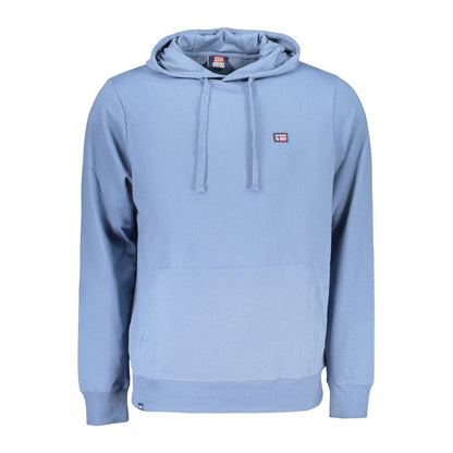 Hooded Sweatshirt Hoodie by Norway 1963 for men in cotton blue features a edgy silhouette, detailed with a edgy hooded neckline and for a refined finish.