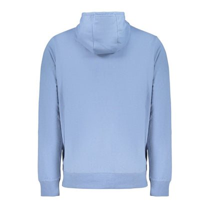 Hooded Sweatshirt Hoodie by Norway 1963 for men in cotton blue features an avant-garde silhouette, showcasing a sophisticated and detail for a truly avant-garde finish.