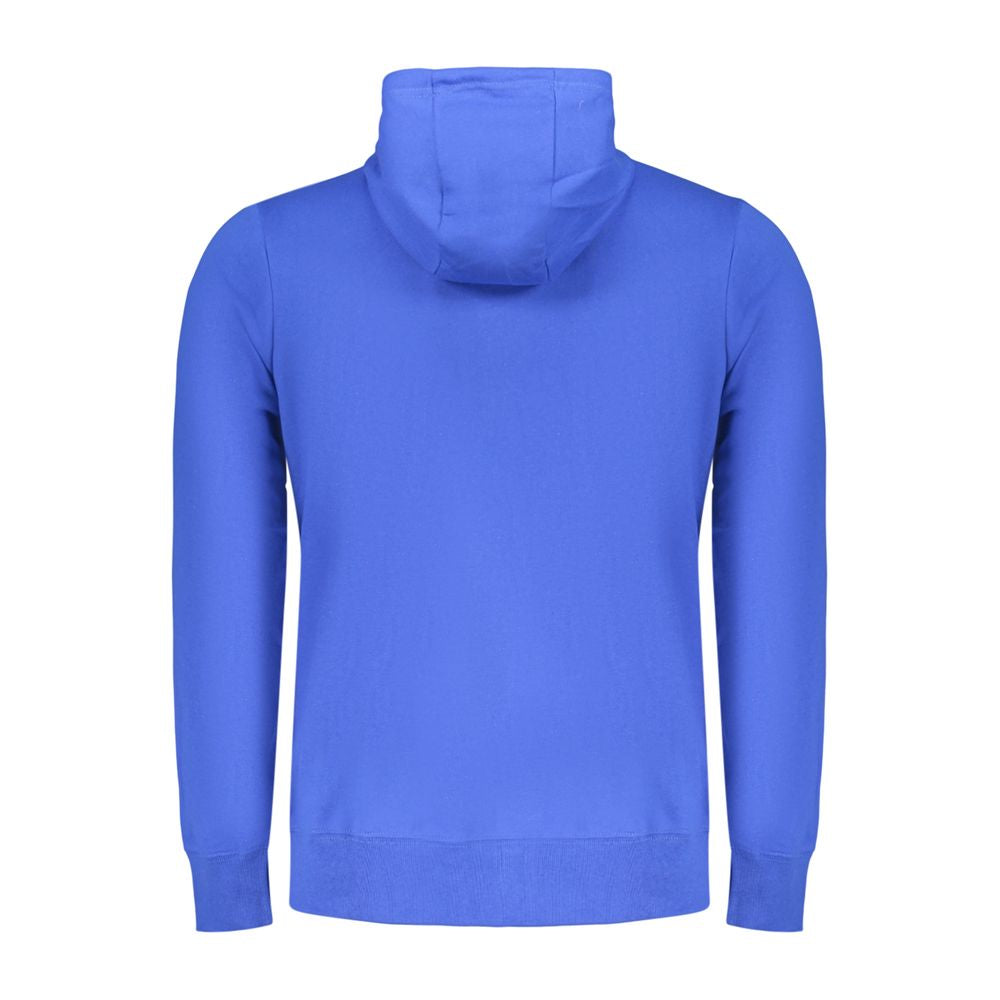 Hooded Sweatshirt Hoodie by Norway 1963 for men in cotton polyester blue features an luminous silhouette, showcasing a sophisticated hooded neckline and for a truly luminous look.