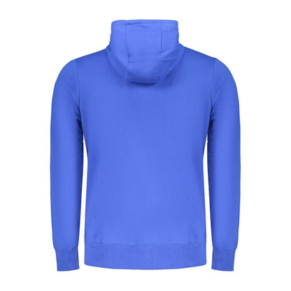 Hooded Sweatshirt Hoodie by Norway 1963 for men in cotton polyester blue features an luminous silhouette, showcasing a sophisticated hooded neckline and for a truly luminous look.