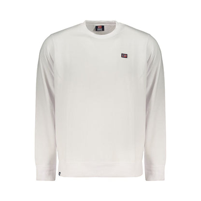 Sweatshirt by Norway 1963 for men in cotton polyester white features an magnificent silhouette, showcasing a sophisticated crew neckline and detail for a truly magnificent finish.
