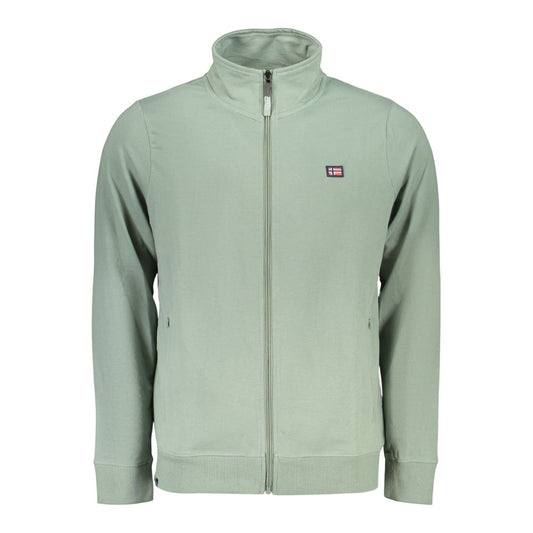 Sweatshirt by Norway 1963 for men in cotton polyester green features a unrivaled silhouette with a refined and unrivaled detailing for a sophisticated look.