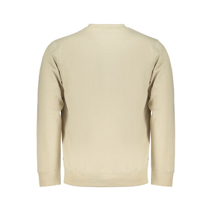 Norway 1963 Men's Crew Neck Cotton Polyester Sweatshirt - Beige Signature