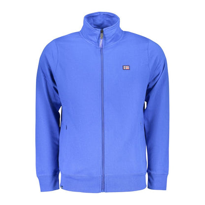 Sweatshirt by Norway 1963 for men in cotton blue presents a smart casual silhouette, featuring a smart casual and for a sophisticated look.