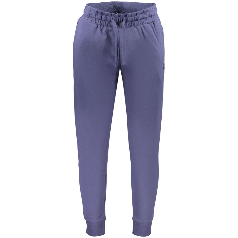 Joggers by Norway 1963 for men in cotton blue features a refined silhouette with a refined , defined by a and a refined long for a refined finish.