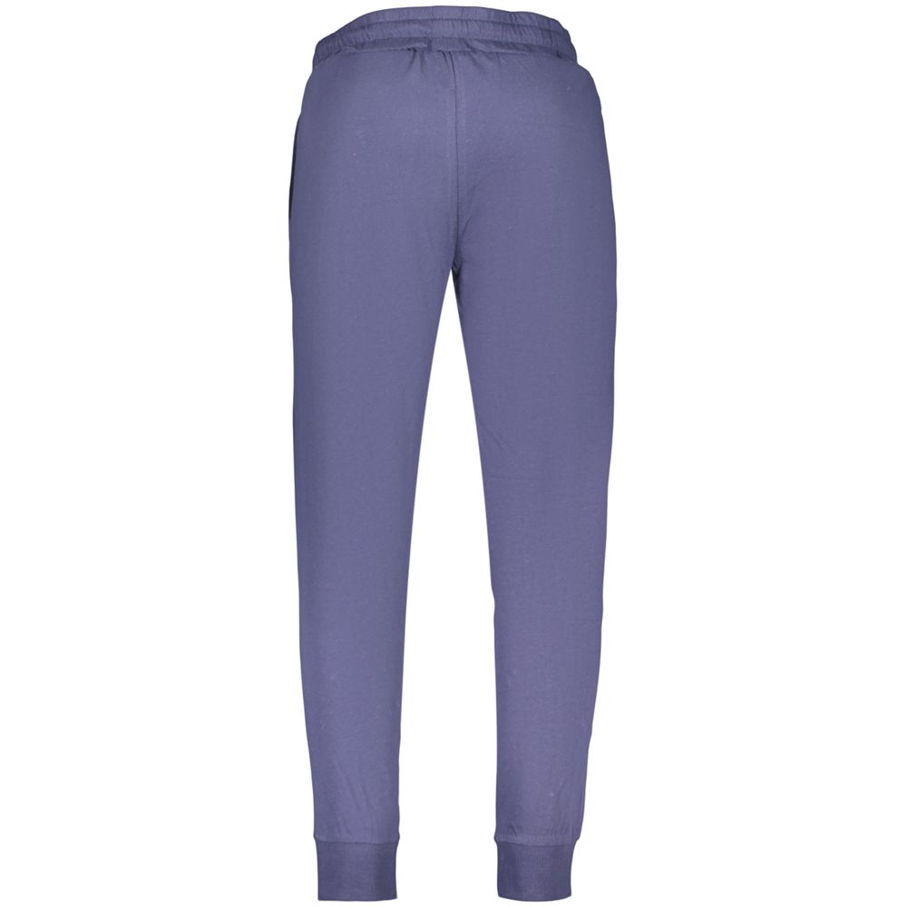 Joggers by Norway 1963 for men in cotton blue features a polished silhouette with a polished , reaching a polished long and finished with a polished .