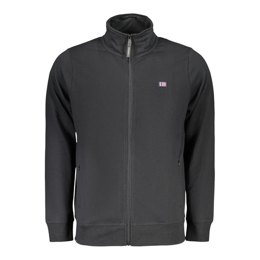 Sweatshirt by Norway 1963 for men in cotton black features an enviable silhouette, showcasing a premium and refined for a truly enviable finish.