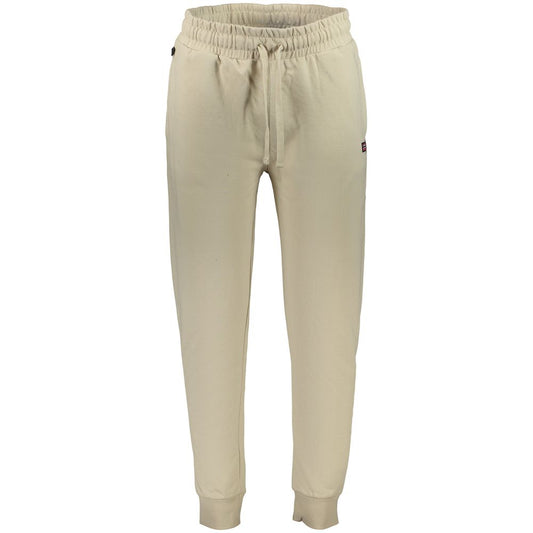 Jogger Sweatpants by Norway 1963 for men in cotton polyester beige features a athletic tapered-leg & athletic with a and long, showcasing athletic for a sophisticated performance look.