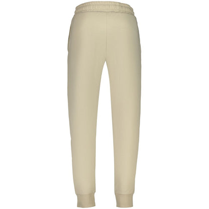 Norway 1963 Men's Tapered-Leg Athletic Cotton Polyester Jogger Sweatpants - Beige