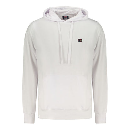 Hooded Sweatshirt Hoodie by Norway 1963 for men in cotton white features a edgy silhouette, detailed with a edgy hooded neckline and for a refined finish.