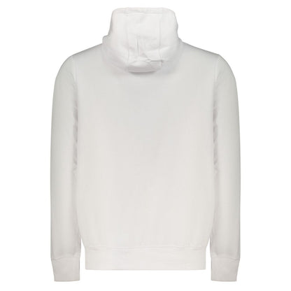 Hooded Sweatshirt Hoodie by Norway 1963 for men in cotton white showcases a city-ready silhouette, artfully detailed with a signature and for a city-ready finish.