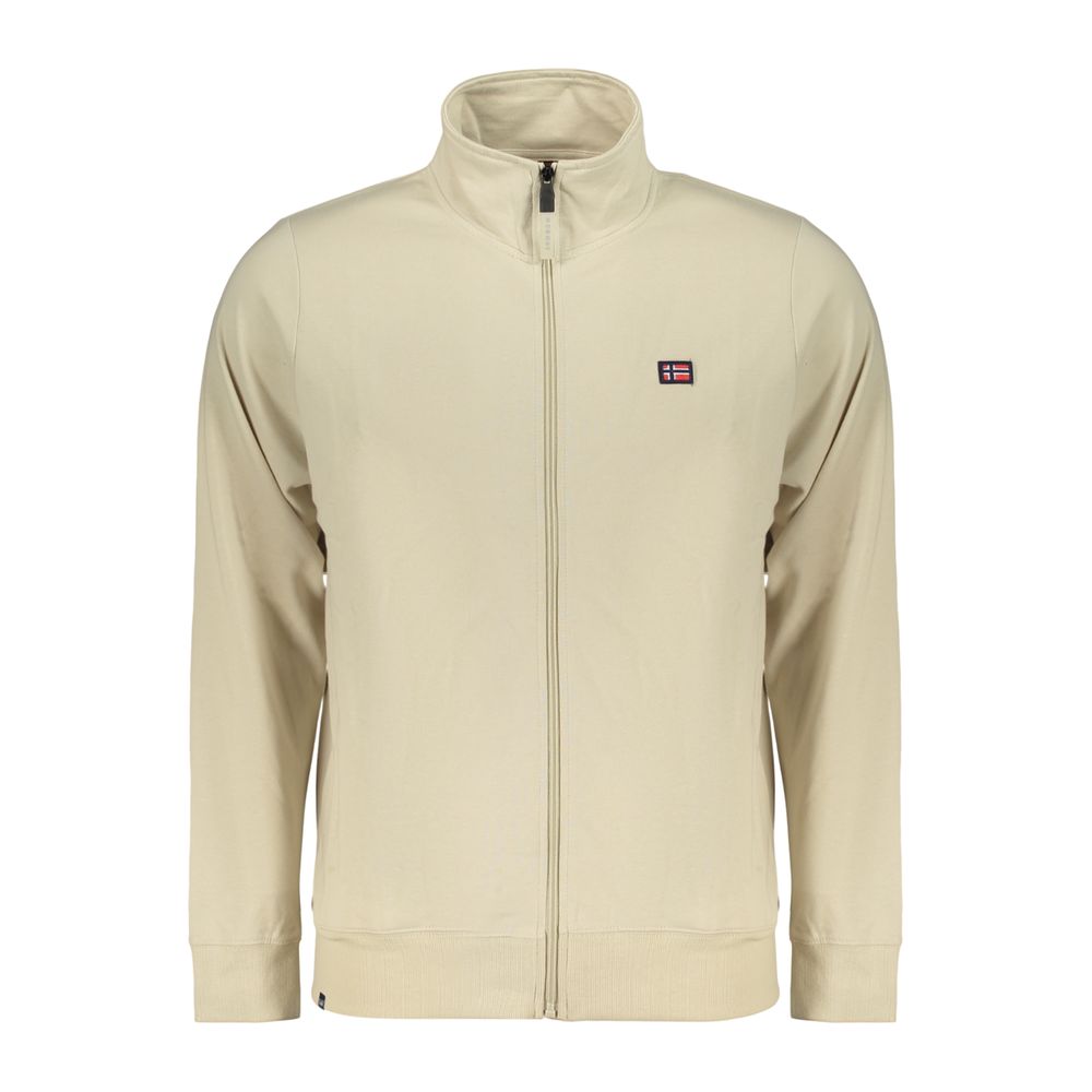 Sweatshirt by Norway 1963 for men in cotton polyester beige & signature features an provocated silhouette, detailed with a provocated and a refined for a sophisticated aesthetic.