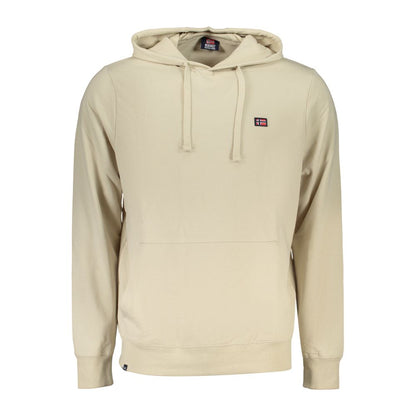 Hooded Sweatshirt Hoodie by Norway 1963 for men in cotton beige showcases a city-ready silhouette, artfully detailed with a signature hooded neckline and for a city-ready finish.