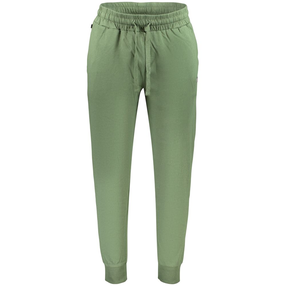 Joggers by Norway 1963 for men in cotton green features an refined tailoring silhouette, showcasing a premium athletic with a and long cut for a refined tailoring look.