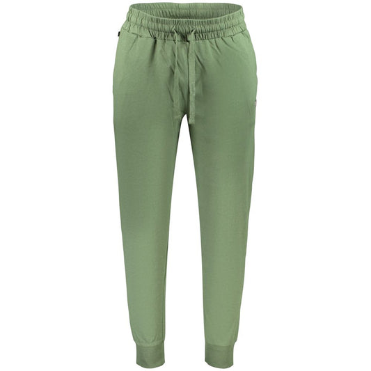Joggers by Norway 1963 for men in cotton green features an refined tailoring silhouette, showcasing a premium athletic with a and long cut for a refined tailoring look.