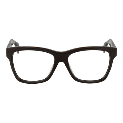 Eyeglasses Frames by Yohji Yamamoto for unisex in plastic brown showcases a refined full-frame frame design with a refined brown coloured frame finish for a refined and sophisticated look.