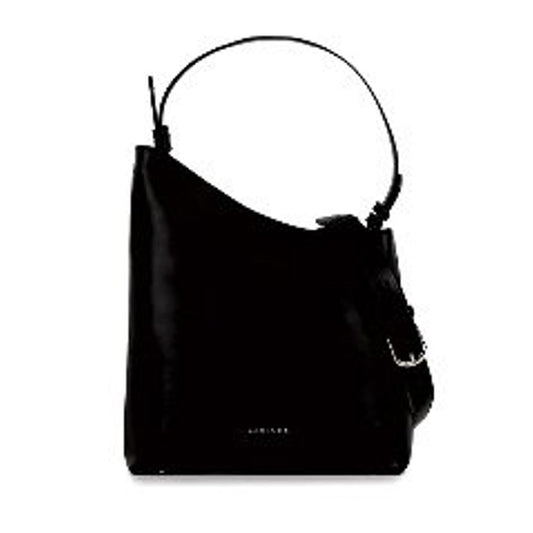 MIRIADE Polyethylene & Polyurethane Shoulder Bag - Black