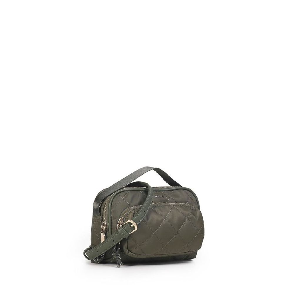 MIRIADE Nylon Crossbody Handbag - Military Green