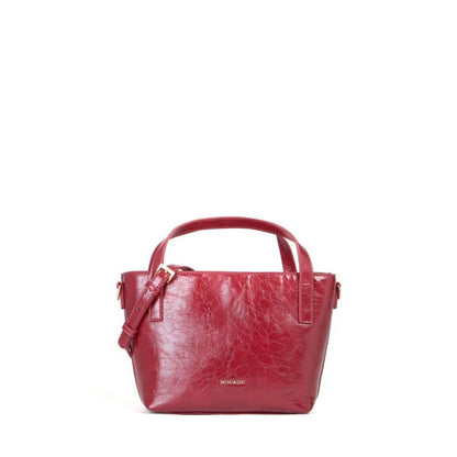 MIRIADE Polyethylene & Polyurethane Handbag - Red