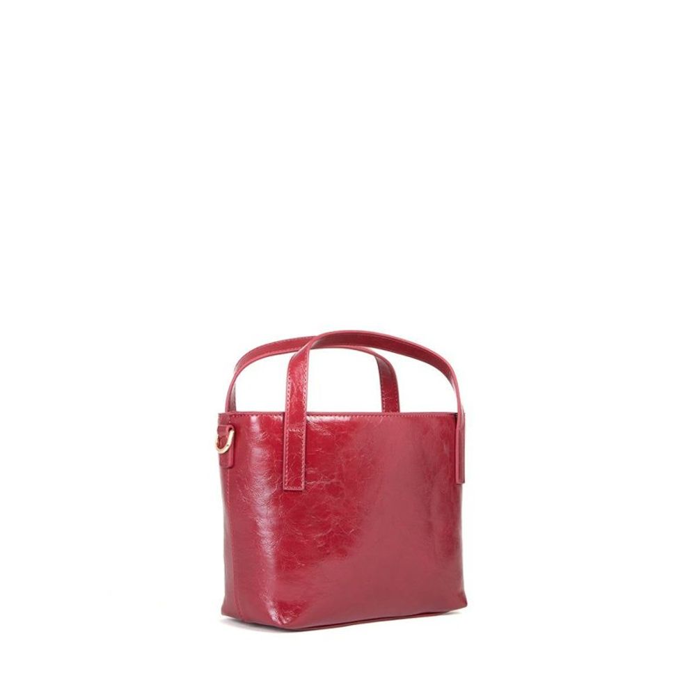MIRIADE Polyethylene & Polyurethane Handbag - Red