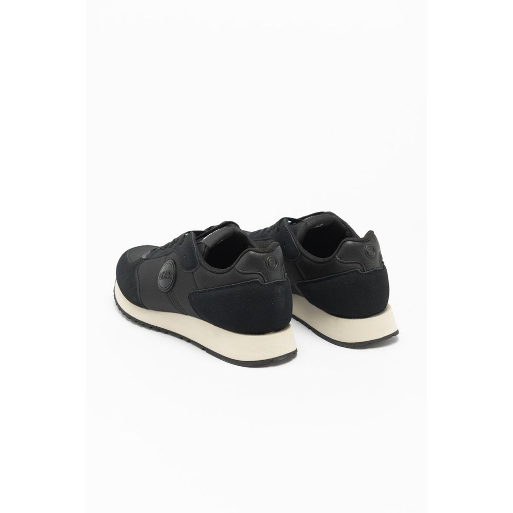 Colmar Black Nylon Low Top Sneakers