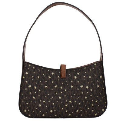 Handbag by Michael Kors for women in fabric brown presents a ornamental silhouette, showcasing a secure , ample , and versatile for a ornamental finish.