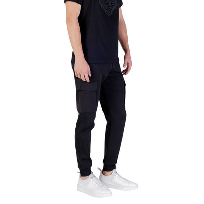 Activewear Jogger Pants by Antony Morato for men in cotton polyester black features an sporty regular-fit with a and long, showcasing sporty .