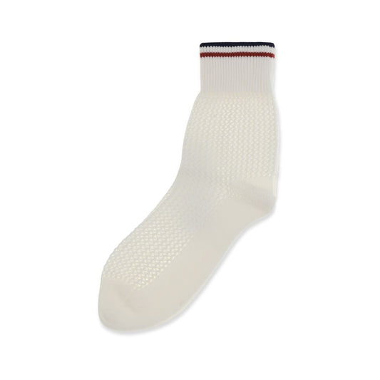 Socks by Brunello Cucinelli for women in cotton white features a contemporary knit construction, showcasing the sophisticated design of this Women's Cotton Socks with its contemporary finish.