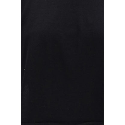 Activewear T-Shirt by Loulou De Saison for women in cashmere black features a versatile silhouette, showcasing a versatile and detailed with high-performance for a premium look.