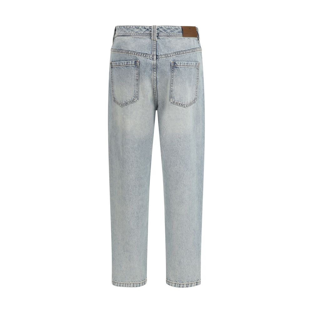 Jeans by Brunello Cucinelli for women in denim cotton blue features an sophisticated and straight-leg & regular-fit with a precise long, creating a sophisticated and sophisticated silhouette.